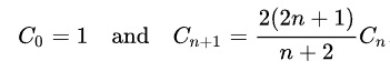 catalan number formula 2