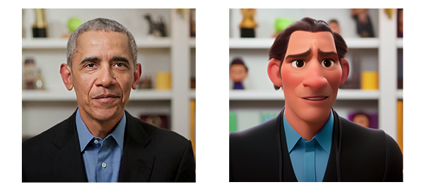 obama modern disney style