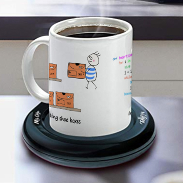 insertion sort mug