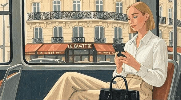 tramway through Comédie