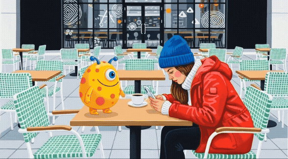 outdoor cafe